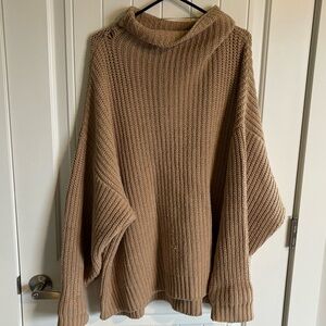 Free People Tan Sweater